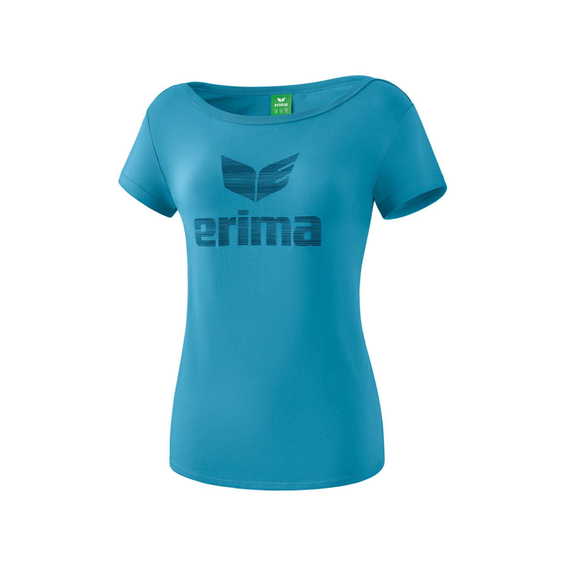 Dames-T-shirt Erima essential à logo