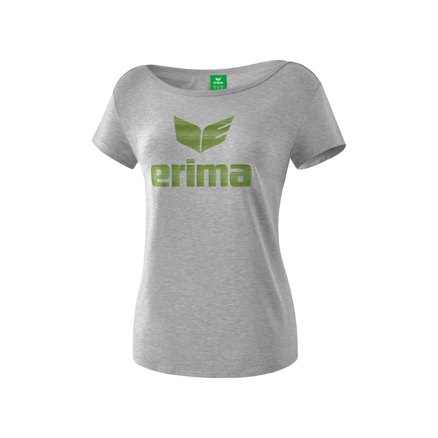 Dames-T-shirt Erima essential à logo