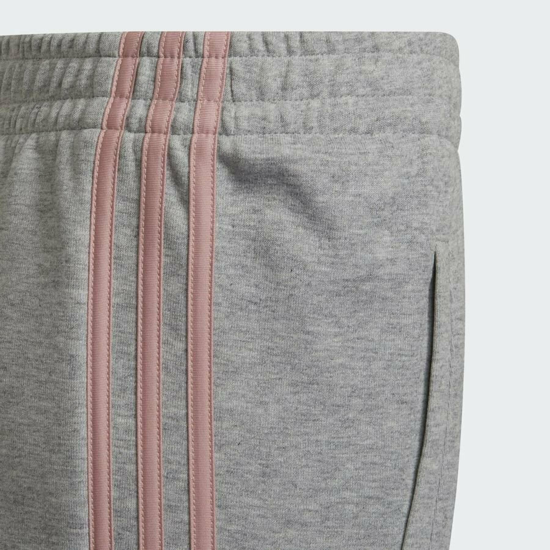 Meisjesbroek adidas 3-Stripes Tapered Leg