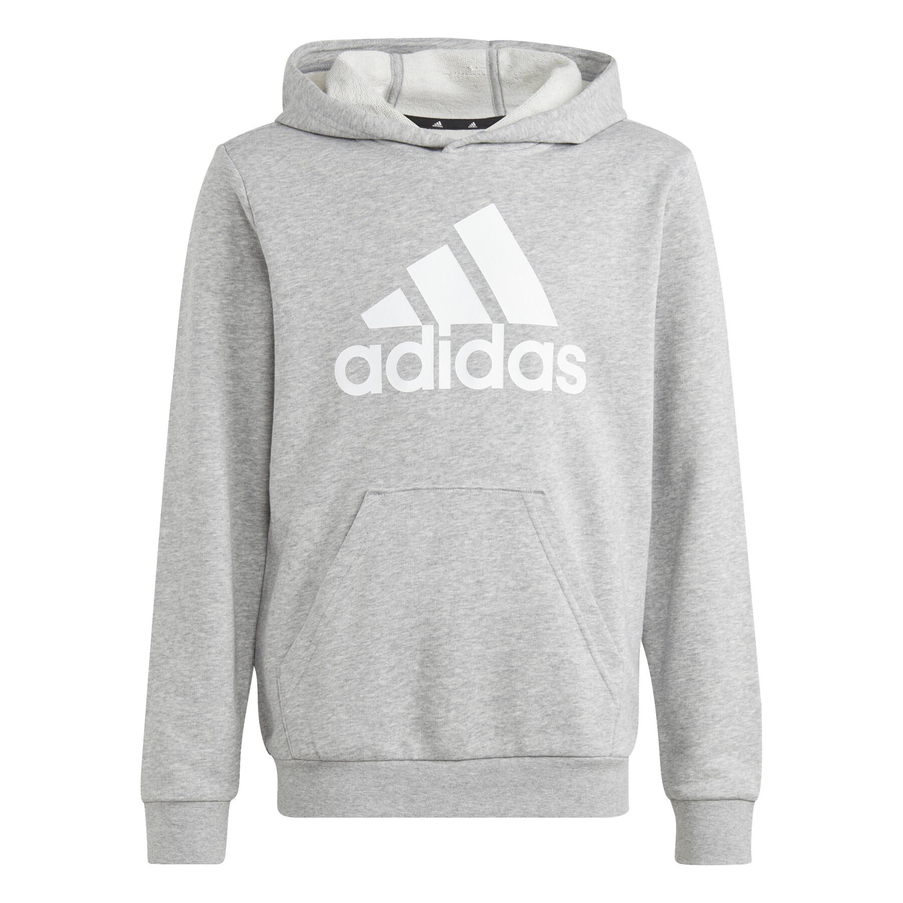 Hooded sweatshirt groot logo katoen kind adidas Essentials