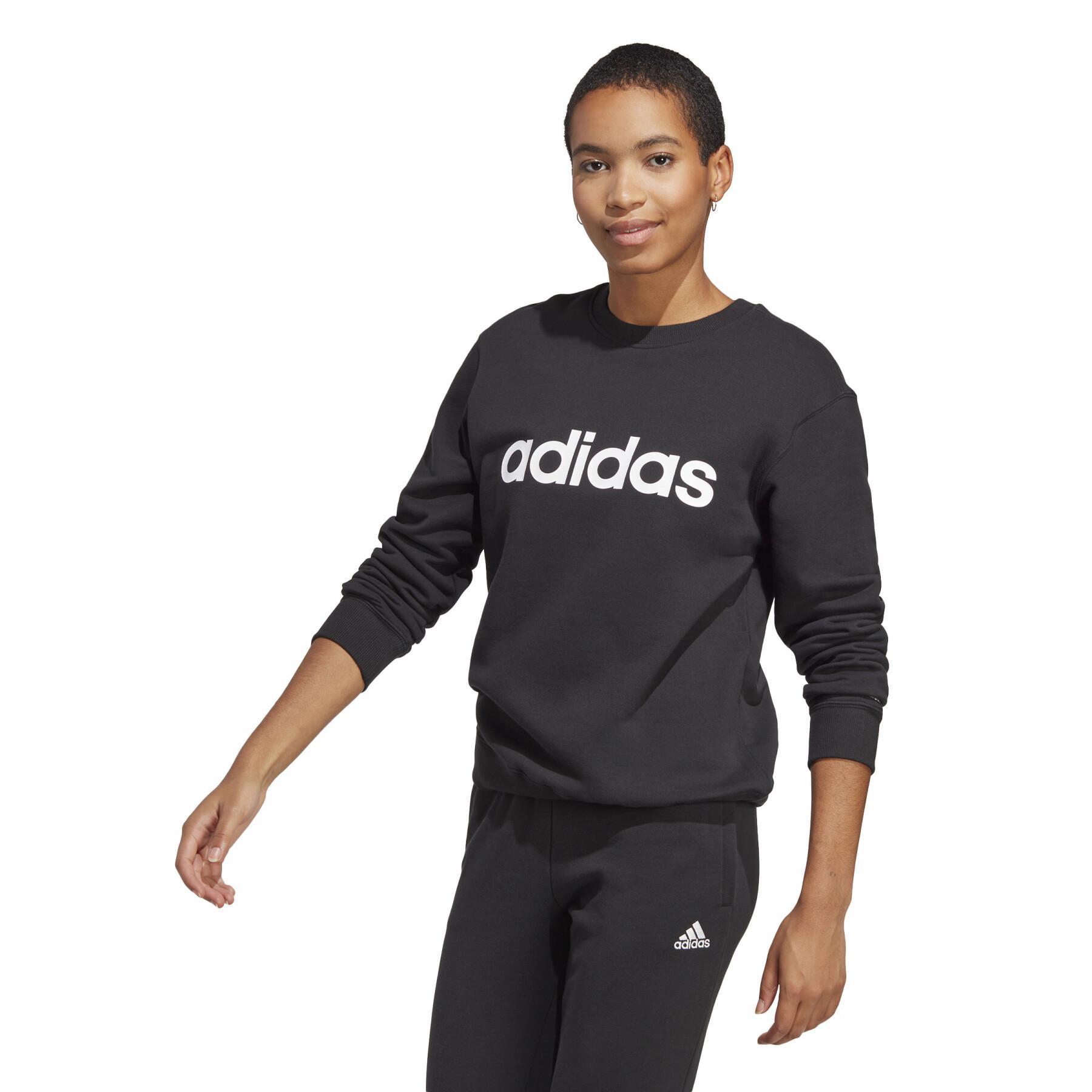 Sweatshirt damesfleece lijn adidas Essentials