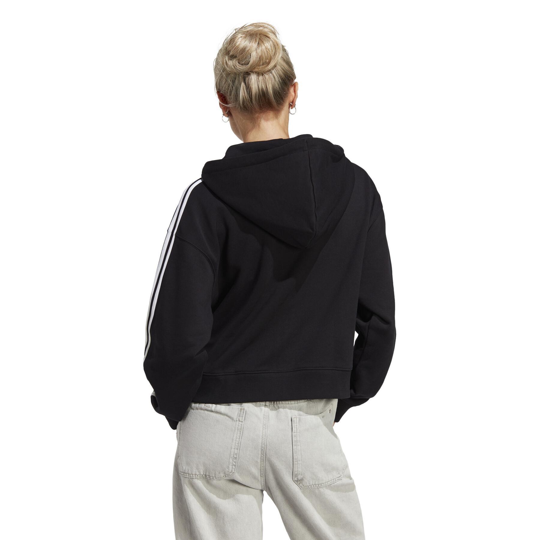 Sweatshirt damescapuchon adidas Essentials 3-Stripes