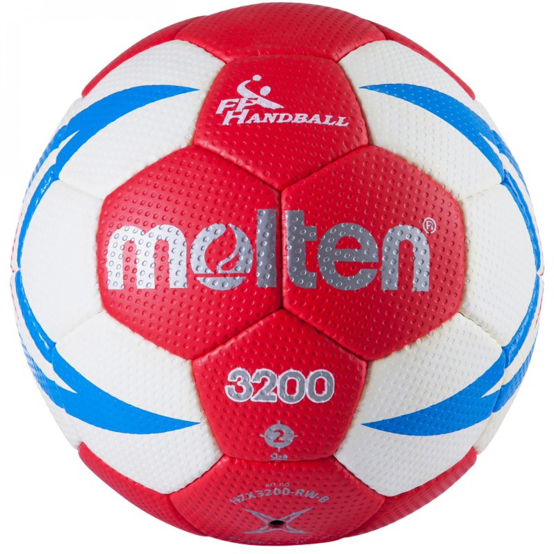 Pak van 10 trainingsballen Molten HX3200 FFHB