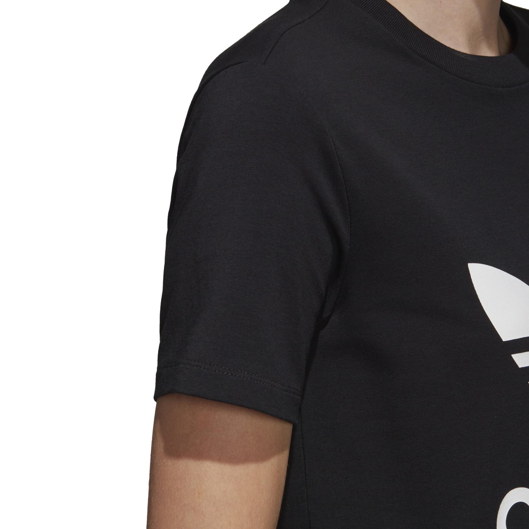 Dames-T-shirt adidas Trefoil maille jersey