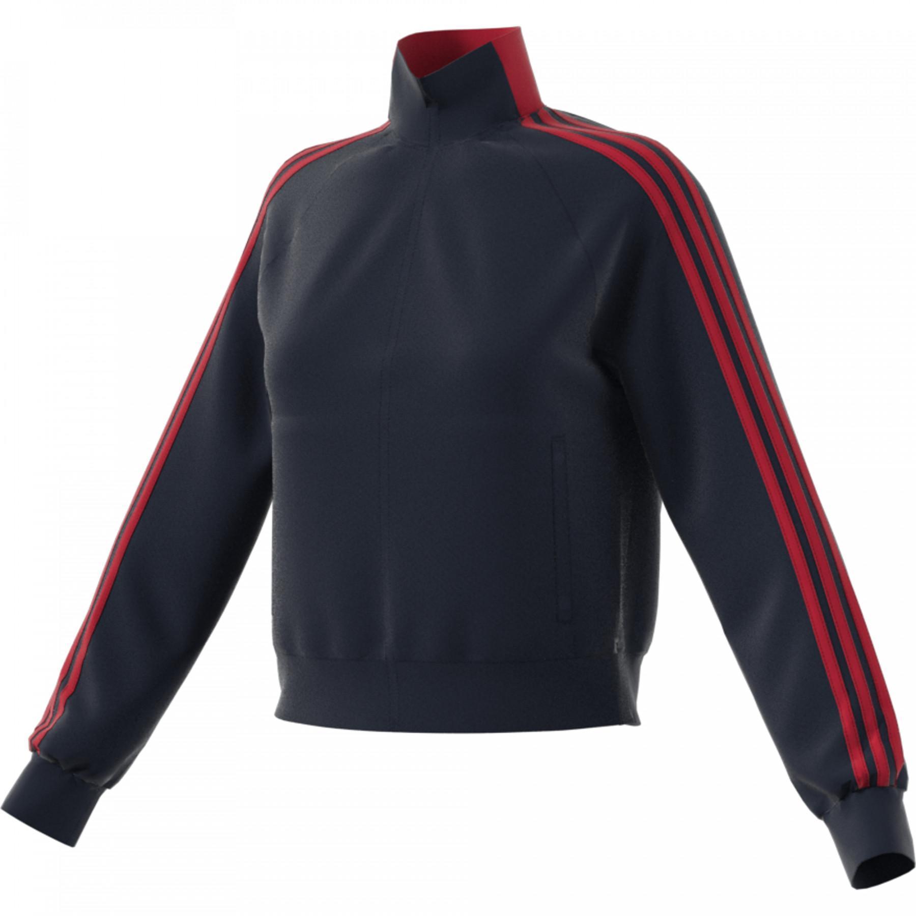 Trainingsshirt voor dames adidas ID 3-Stripes Snap Track