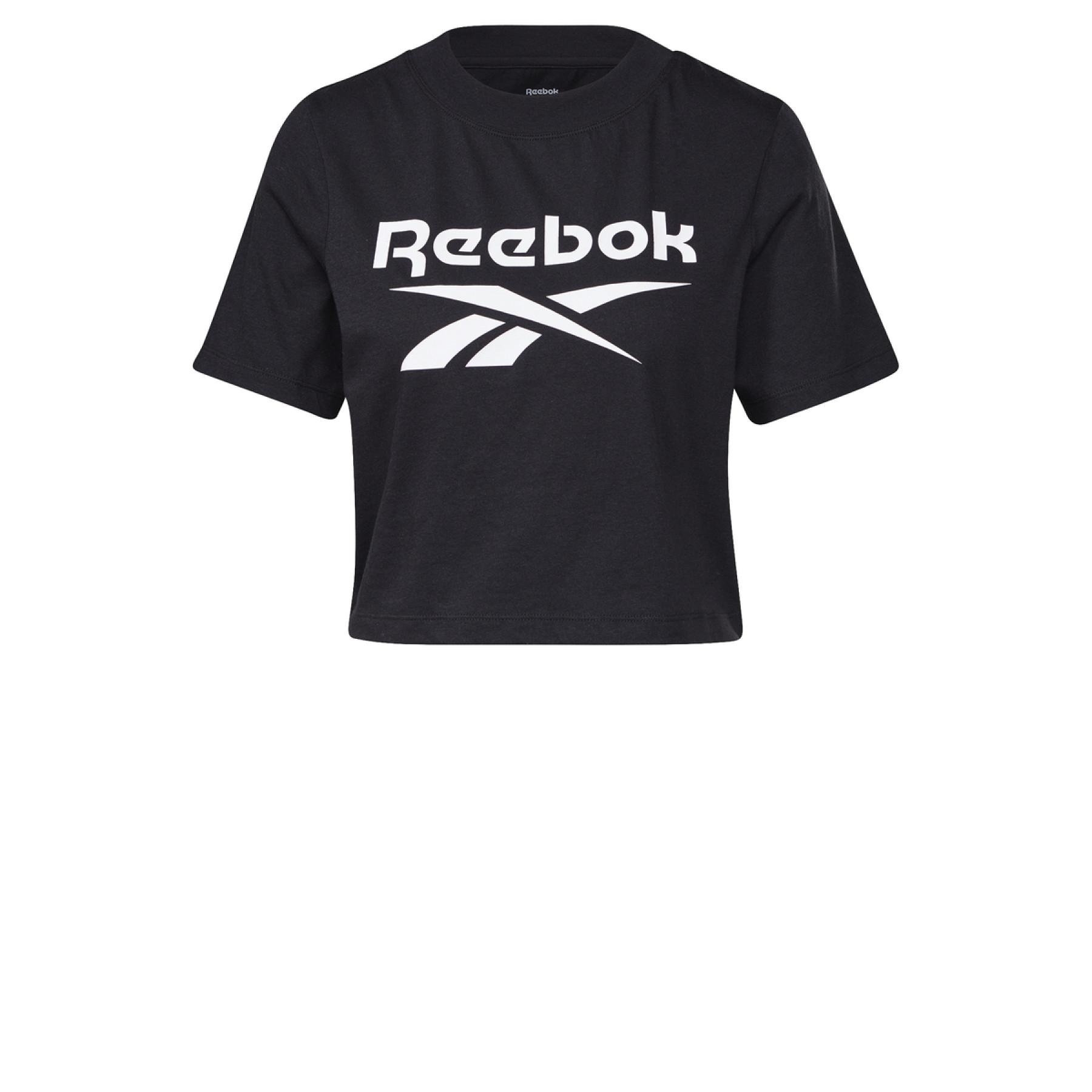 Dames-T-shirt Reebok Identity Cropped