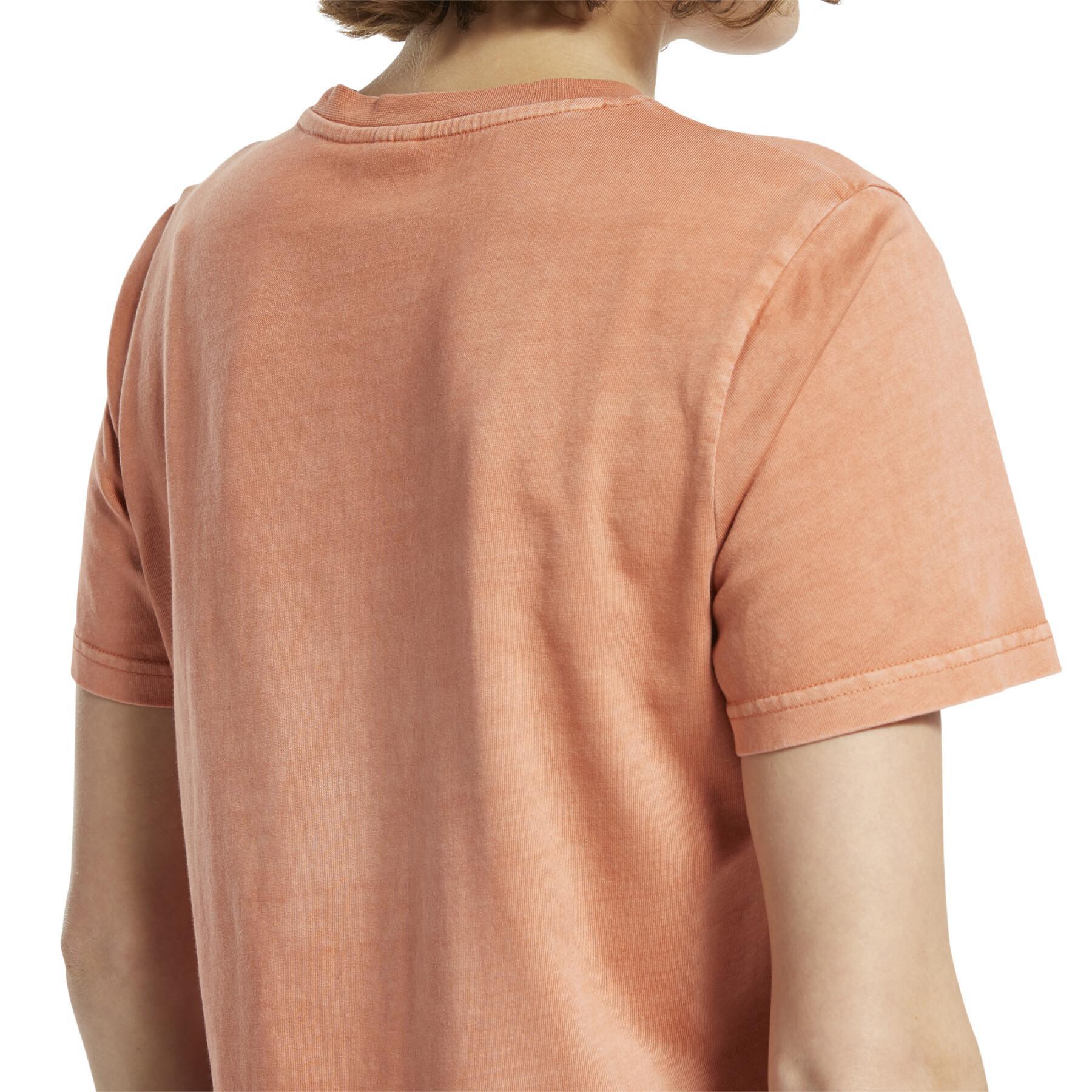 Dames-T-shirt met korte mouwen Reebok Classics Washed
