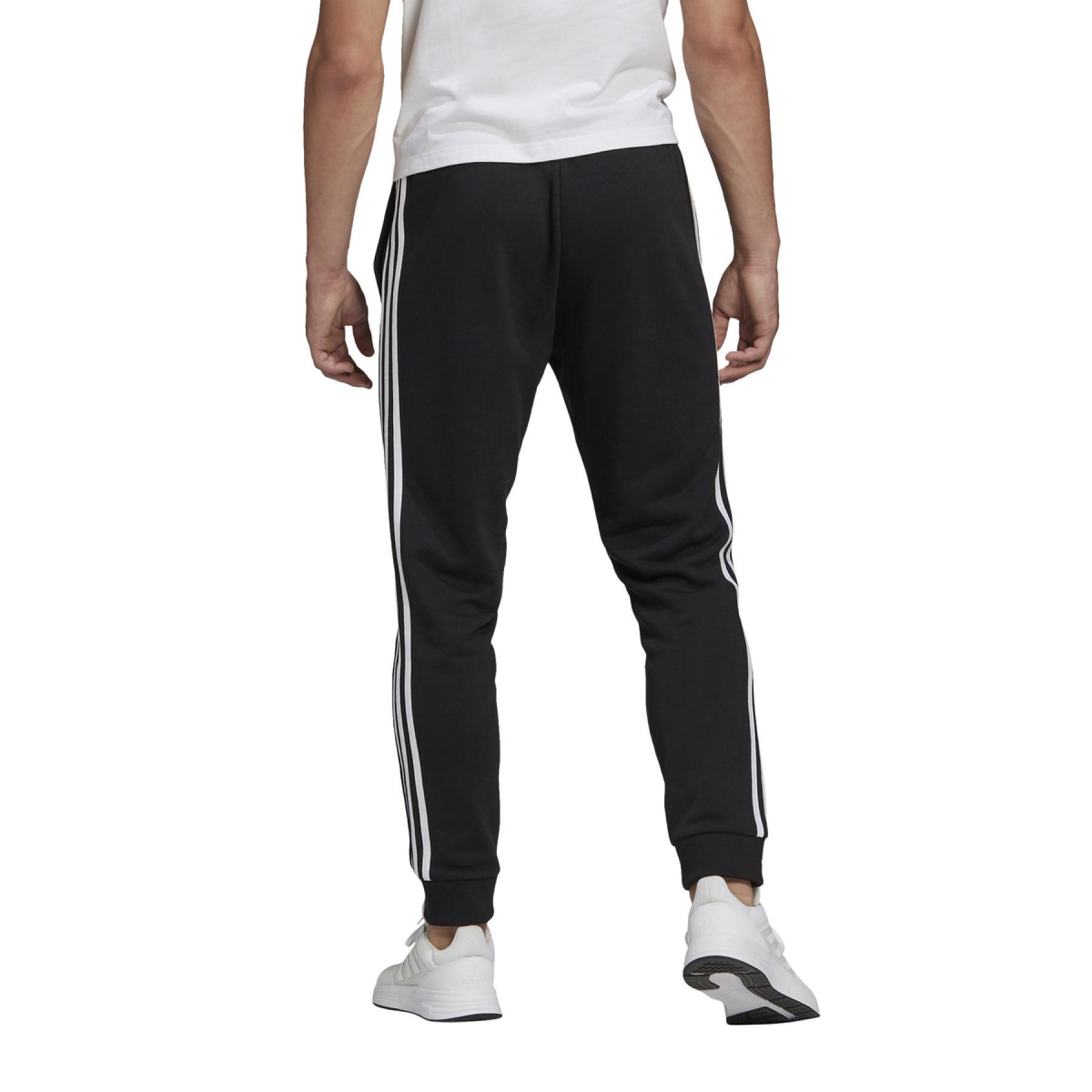 Broek adidas Essentials French Terry Tapered Cuff 3-Bandes