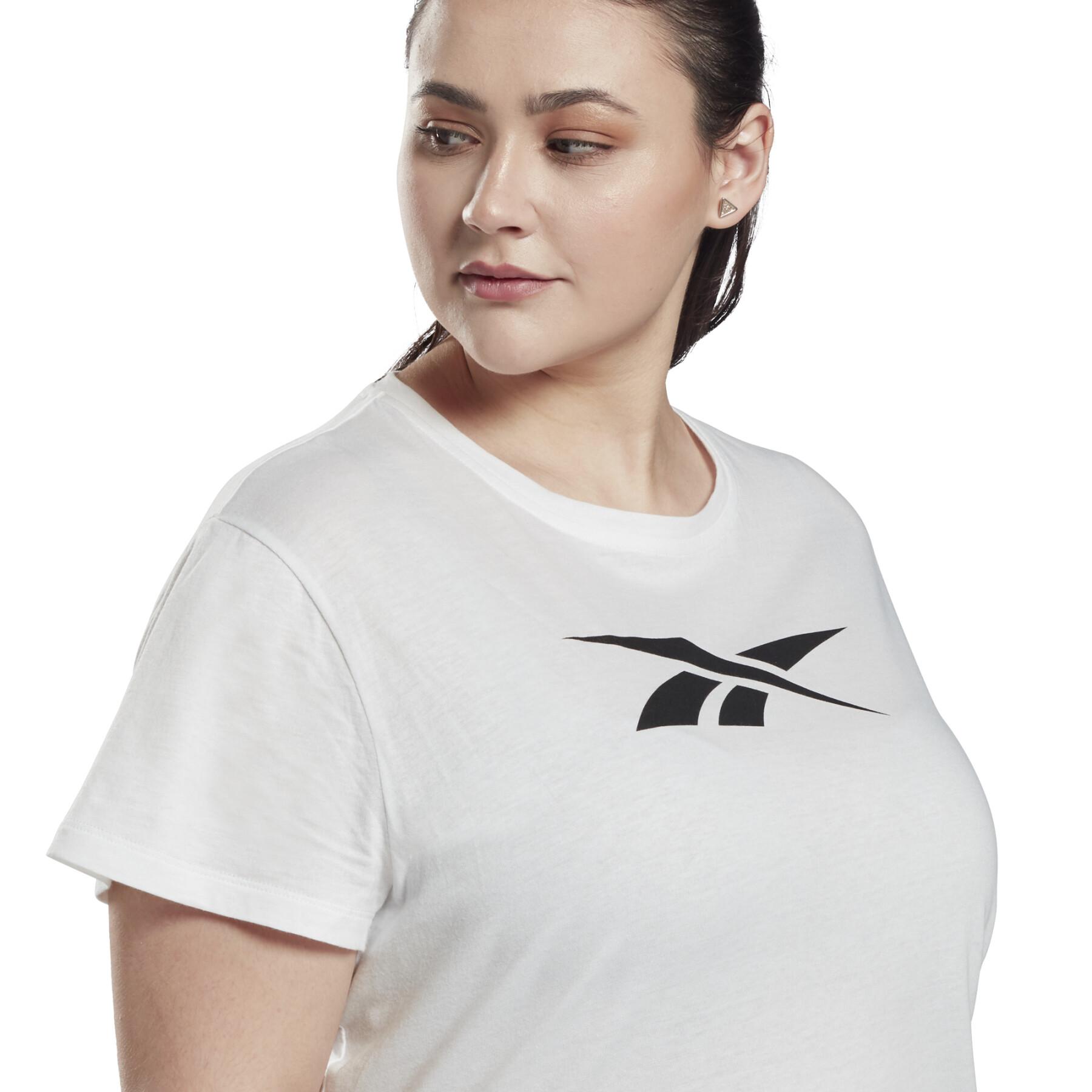 Dames-T-shirt Reebok Graphic Vector (Grandes tailles)
