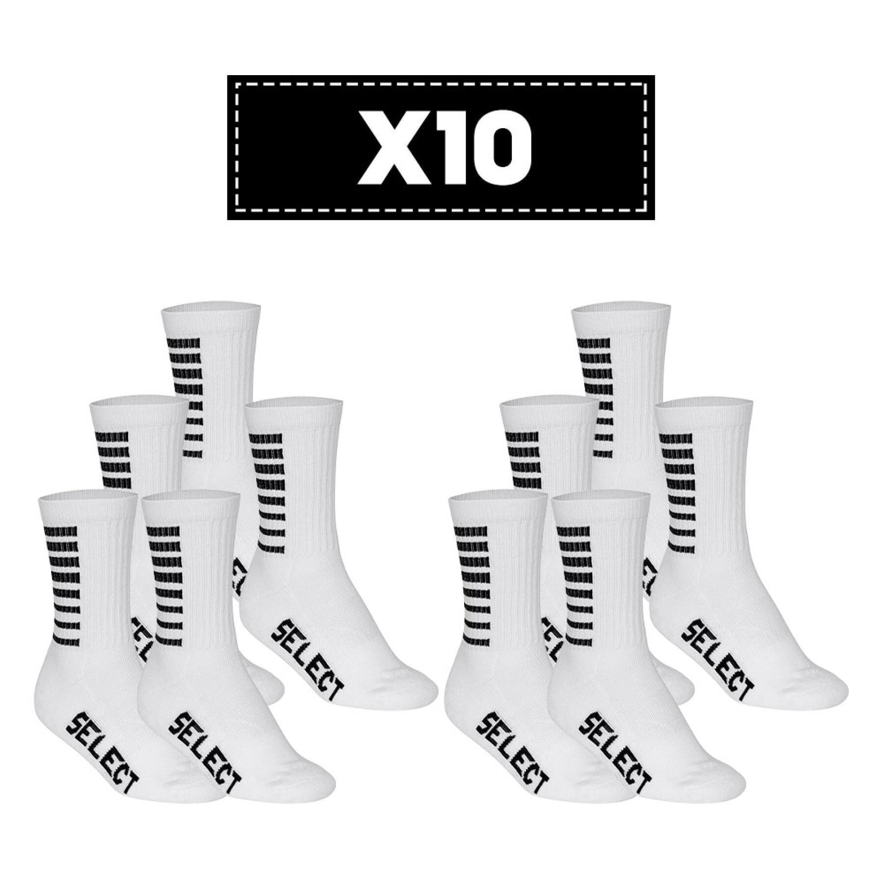 Set van 10 paar sokken Select Basic