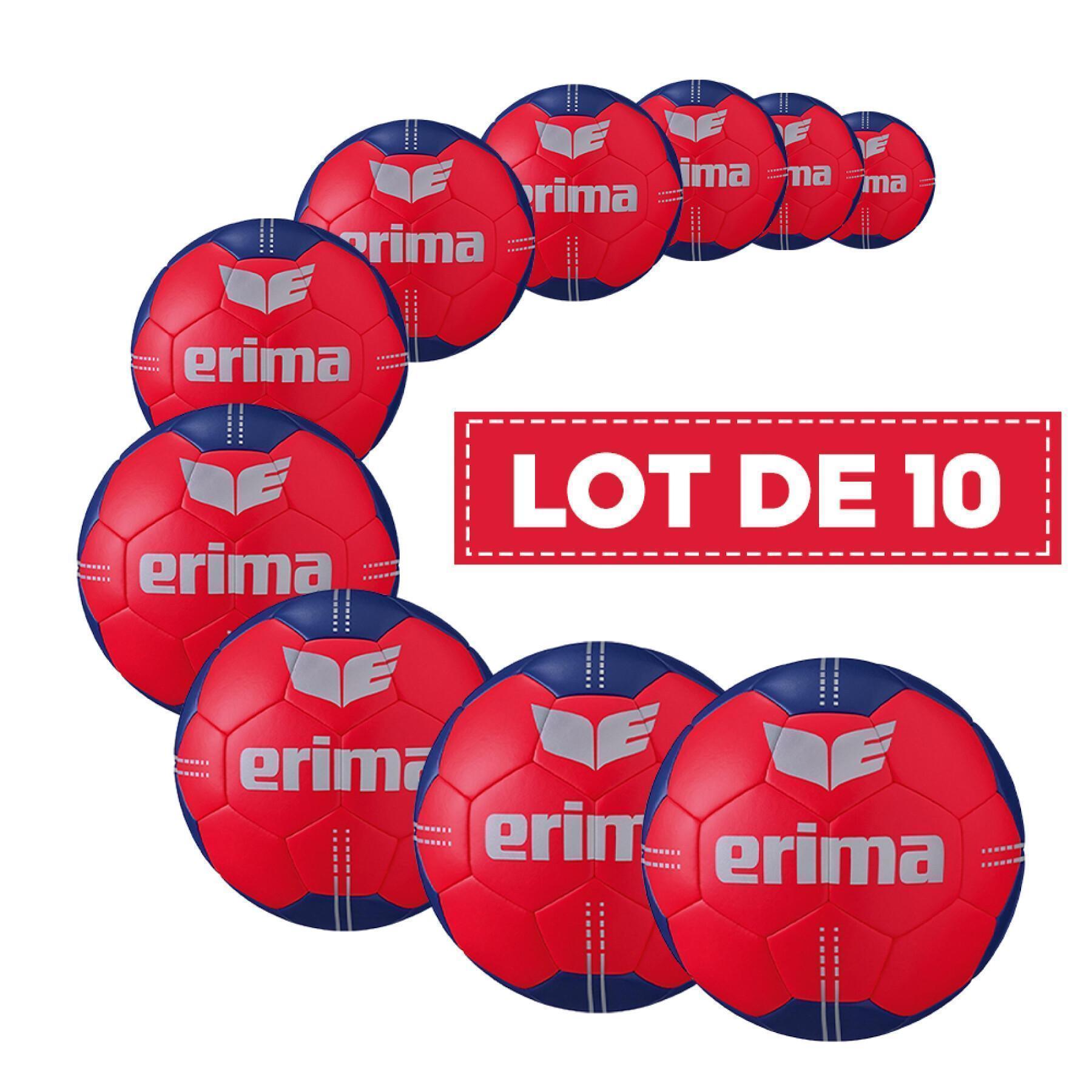 Set van 10 ballonnen Erima Pure Grip No. 3 Hybrid