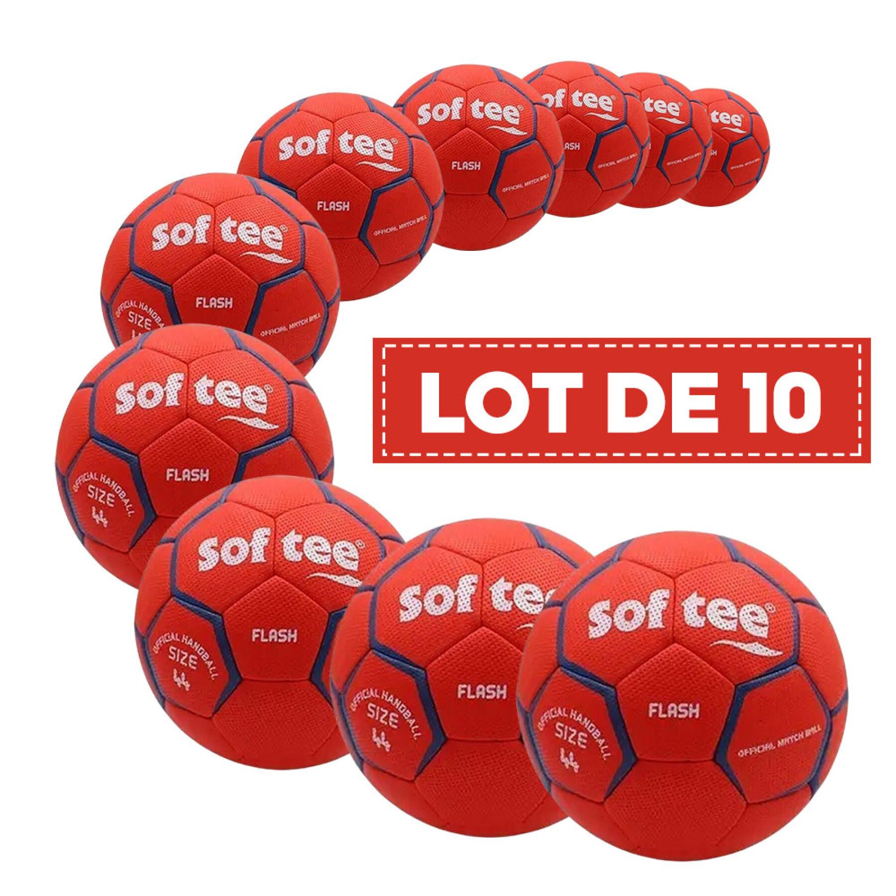 Set van 10 ballonnen Softee Flash