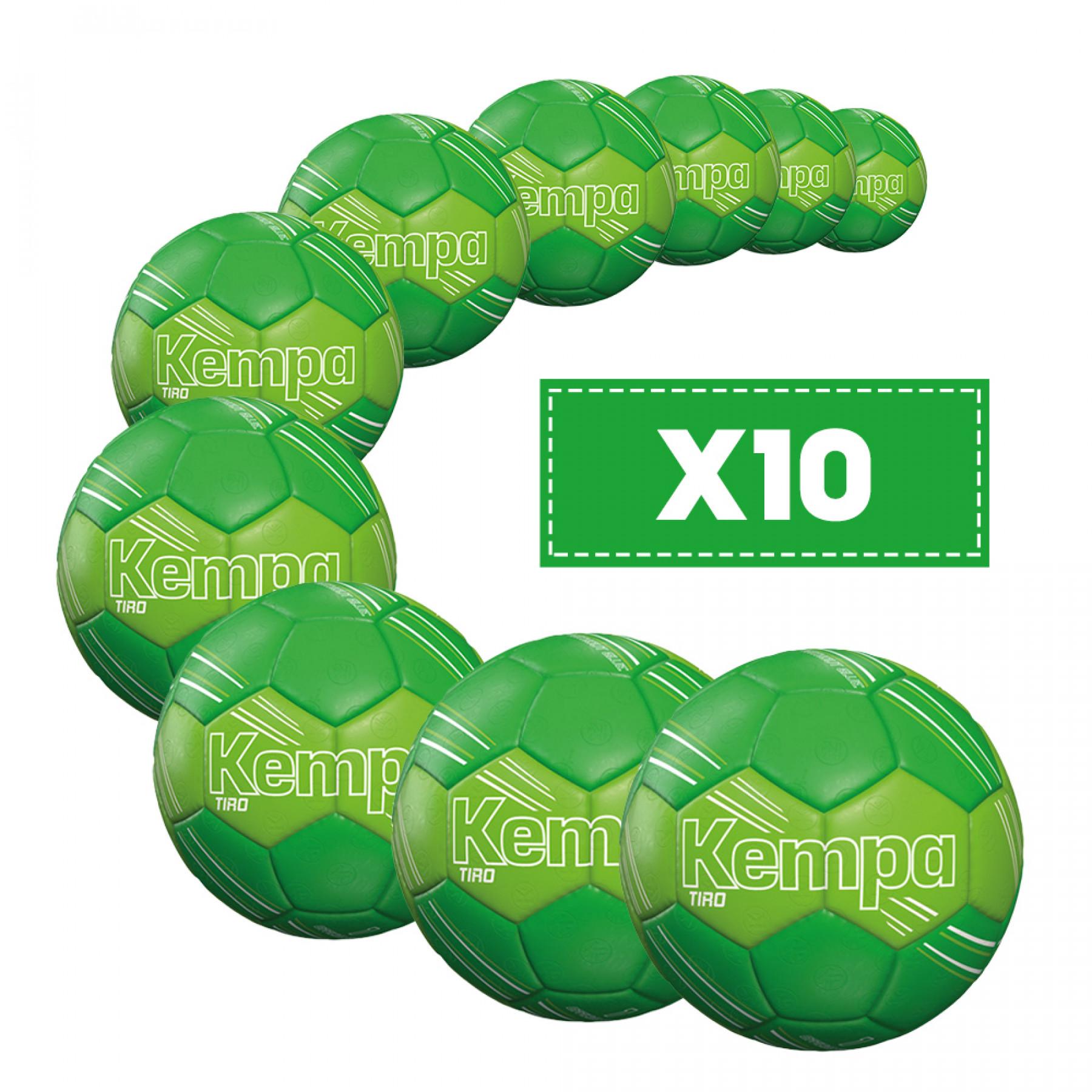 Set van 10 ballonnen Kempa Tiro