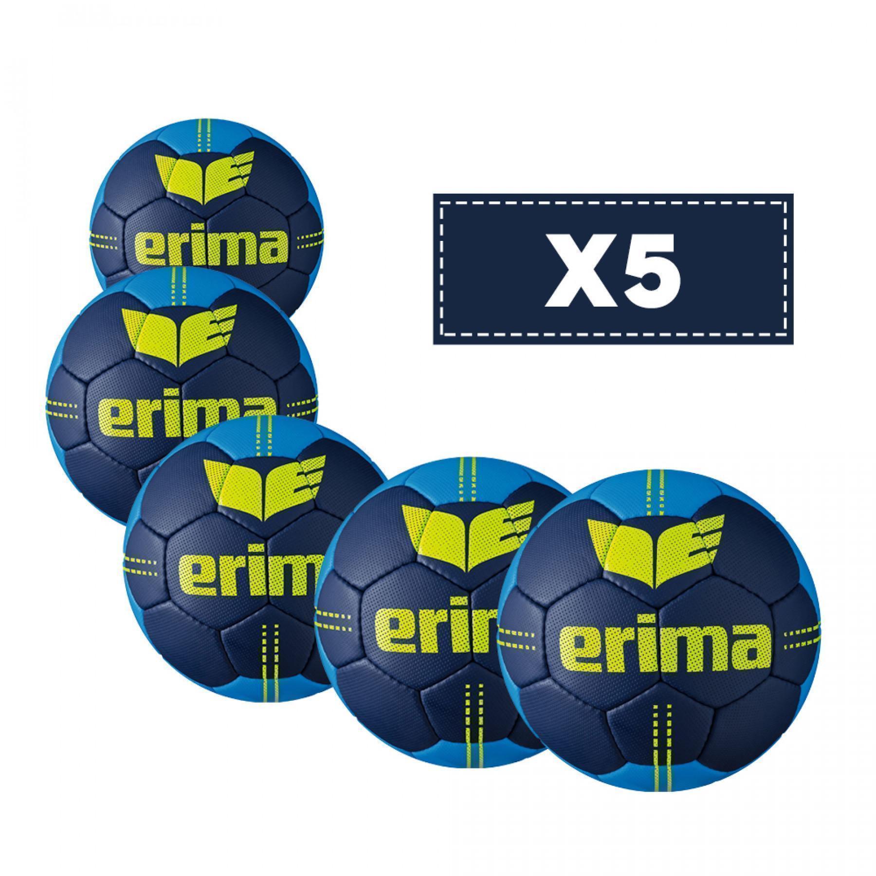 Set van 5 ballonnen Erima Pure Grip 2.5