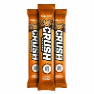 Snackbar Biotech USA crush bar - Chocolat-beurre de noise (x12)