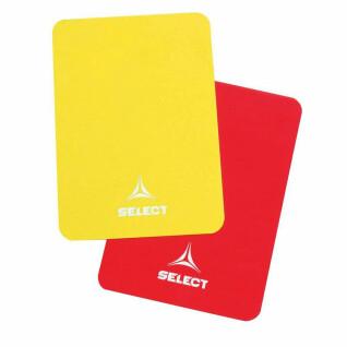 Scheidsrechterskaarten Select (rouge & jaune)