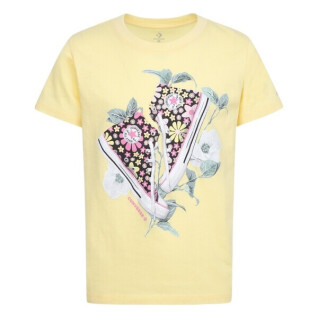 Meisjes-T-shirt Converse Floral Sneaker