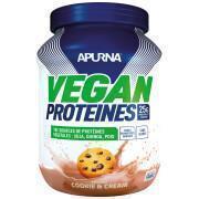 Vegan proteïne Apurna Cookie and cream - Pot 600g