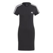 Dames t-shirt jurk adidas Essentials 3-Stripes