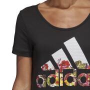 Dames-T-shirt adidas Badge of Sport Flower