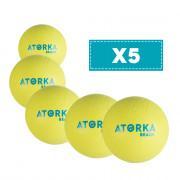 Set van 5 strandhandballen Atorka HB500B